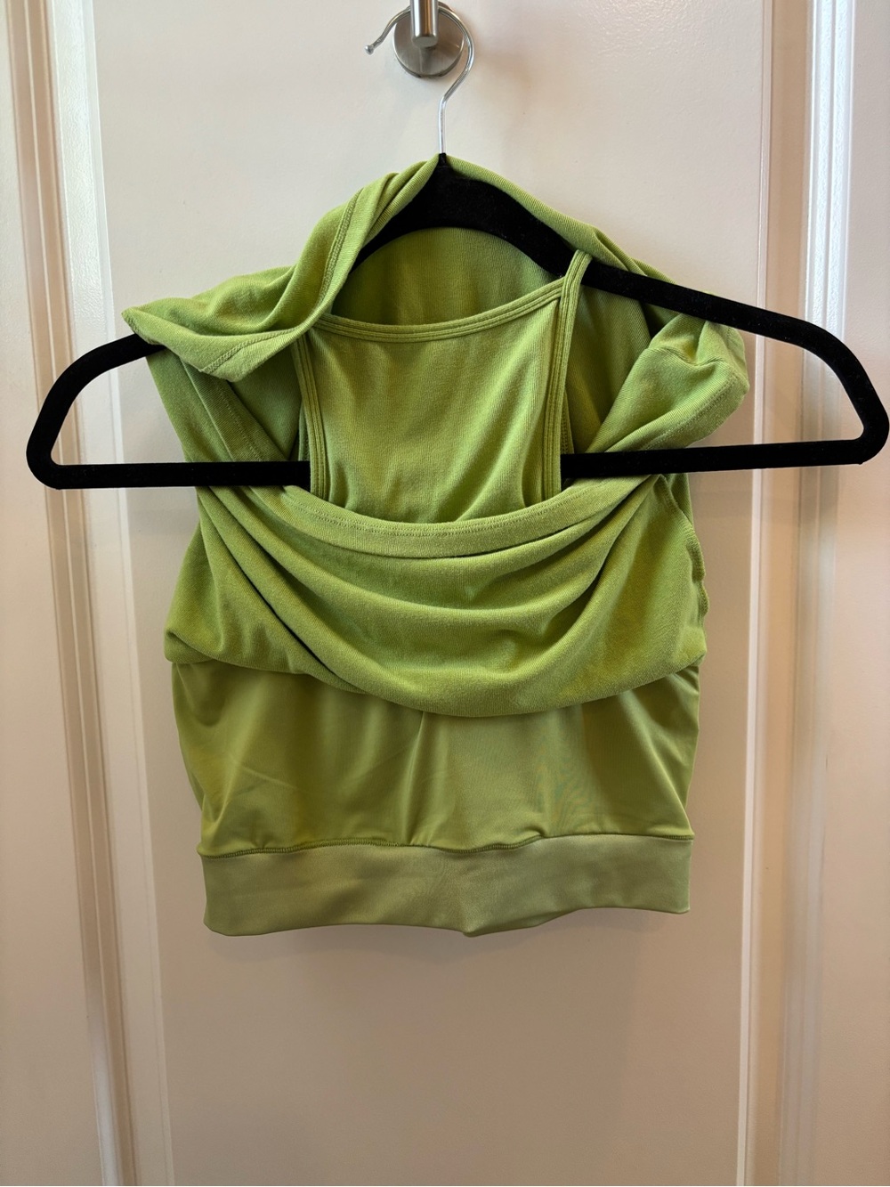 Klassy Network High Neck Full Length Brami Tank Limited Edition Kiwi Green - Picture 5 of 7